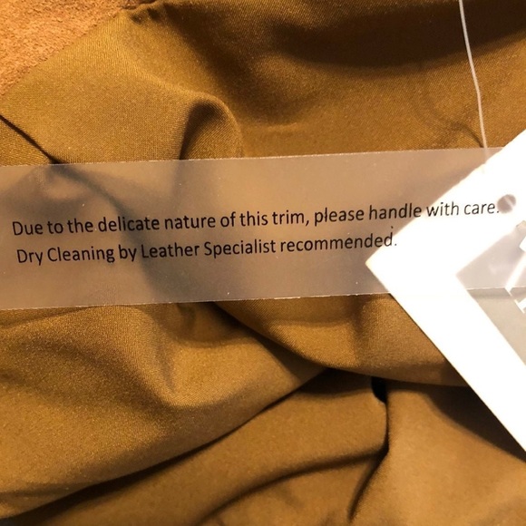 Intermix Suede Fringe Skirt- New With Tags!! - Picture 6 of 13